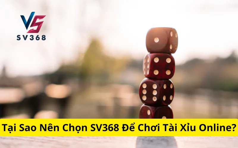 Tại Sao Nên Chọn SV368 Để Chơi Tài Xỉu Online?